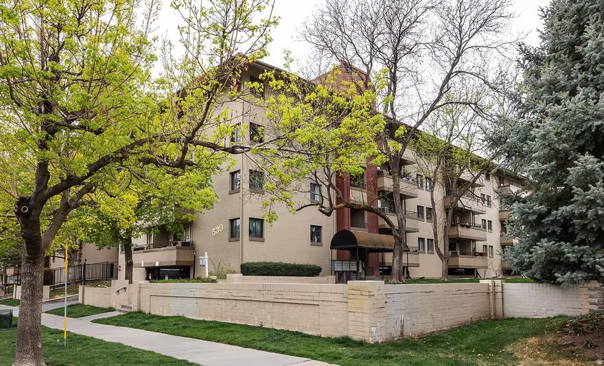 Well-located on a quiet block of 400 East, just between 500 and 600 South, you'll find this corner unit tucked nicely into a secure building that offers plenty of amenities. This area of Salt Lake -just between downtown proper and the many incredible offerings of Harvey Milk Blvd. - is kind of perfect. A short bike ride or walk will see you enjoying our city's best food, drink, and entertainment, no matter the direction you head. Plus, you'll find yourself very near things like the city library, Trader Joe's, and Liberty Park, and it's a short distance to freeway access for easy commuting. More importantly, perhaps, the condo in question is fully, completely and recently remodeled to meet every possible need in a home. An open-concept layout feels airy and bright, making it perfect for small gatherings or quiet nights in. The adorable kitchen has all-new appliances and counter tops, and just next to it, a wet bar that makes those aforementioned parties an absolute delight. And this unit comes fully loaded with both washer and dryer inside. Both bathrooms have seen modern updates (an exterior deck, perfect for warm nights with a cool drink). What's more, this dog-friendly building offers a few "extras" that just might tip the scales, including a pool, club house, BBQ area, and tennis courts.