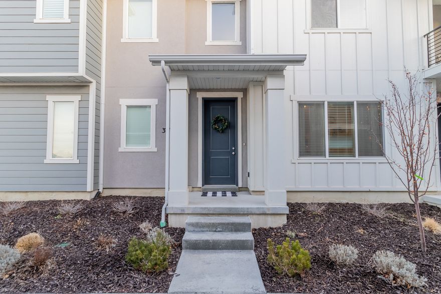 CLEAN, OPEN, and LIGHT best describe this beautiful West Haven townhome. The interior features durable LVP flooring, a bright open layout, and a stunning kitchen with quartz countertops. Bathrooms are finished with granite counters, and every window includes blinds for a truly move-in ready feel.  The home is thoughtfully upgraded with a 220 charger for electric vehicles, a water softener, and extensive built-in shelving in the garage for exceptional storage. A doggie door from the home to the garage and a dedicated dog area in the garage are already in place and can remain or be removed depending on buyer preference.  Well cared for, easy to show, and located in a growing West Haven community with quick access to commuting routes, shopping, and dining. This is low-maintenance living with upgrades already done. Reach out today to schedule a tour.