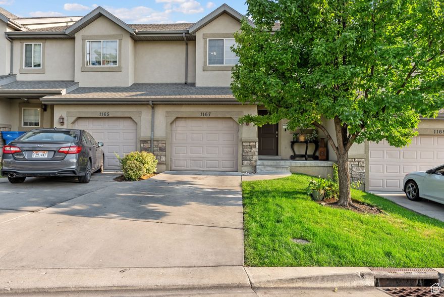 Price Slashed!  Wonderful townhome in sought after Tanglewood Estates!  Perfect location easy access to freeway, shopping and to UVU! This townhome is move-in ready!   Built in 2006, with 2,251 sq ft of living space, 4 bedrooms and 3.5 bathrooms.  The kitchen includes a refrigerator, stove, dishwasher, and microwave. Granite countertops throughout!  Washer and dryer are also included. The primary suite features a walk-in closet, separate tub and separate shower. The finished basement includes the 4th bedroom, family room and full bathroom!  Front porch is covered with wonderful mountain & lake views. Sliding glass door leading to patio and large open grass area. Other features include a garage, ceiling fans, lots of can lighting in kitchen & dining area, newer smoke alarms, blinds, draperies, shades and Utopia Fiber is also available. Entire inside was painted 2 years ago.  This family friendly community also offers a playground, picnic area, open grass area and basketball court. HOA maintains all of the outside landscaping.  Please allow 24 hours' notice when scheduling a showing.