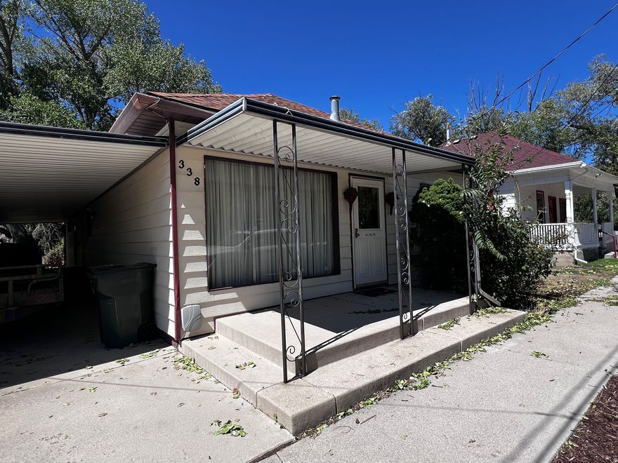 River front one level living! Over 1500 sq ft on the main level with a rear den that features a wet bar and sliding door to covered deck. Relax on your covered deck and listen to the river flow by! Walking distance to Historic Downtown Helper Main Street. Great investment opportunity! Square footage figures are provided as a courtesy estimate only and were obtained from county records. Buyer is advised to obtain an independent measurement and verify all listing information