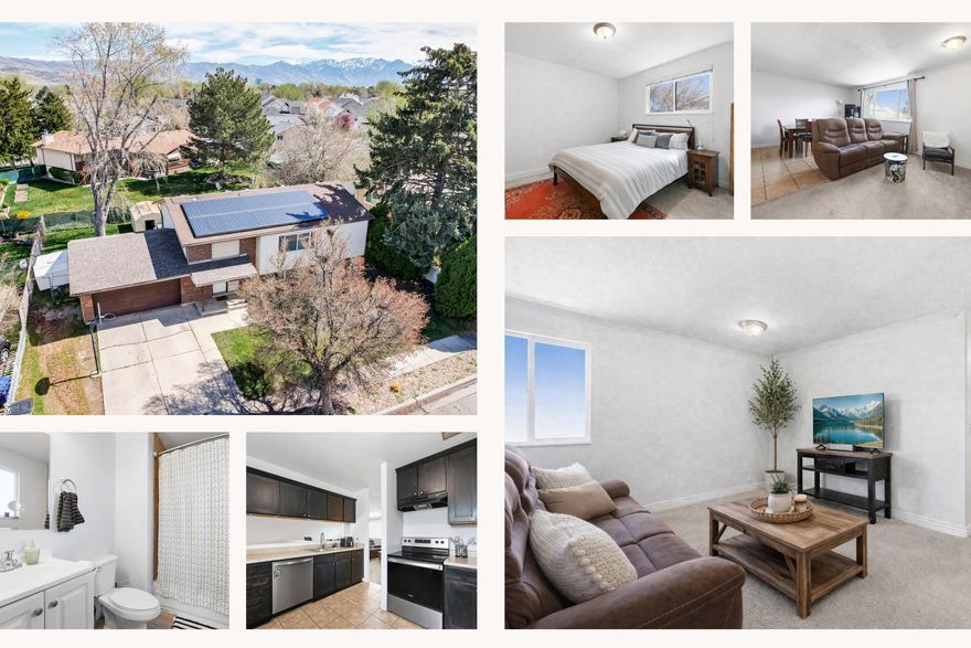 Come see this dreamy home minutes from downtown and the $3.5B Power District, this home sits in the path of Salt Lake City's most exciting growth and transformation. Enjoy quick access to TRAX, the airport, University of Utah, shopping, and top restaurants. Inside, you'll find 6 bedrooms and 3 full bathrooms, including a true primary suite. The 6th bedroom offers flexibility for an office or bonus space (no closet). Updates include kitchen, newer windows, newer AC, and full sprinkler system. The walkout basement offers excellent potential for a full or partial apartment, ideal for house hacking or short, mid, or long term rental income. Move in ready with all appliances included, featuring two refrigerators plus washer and dryer. Outside features RV or toy parking, a large shed, and a spacious garage with workspace. Just minutes away, the Power District is bringing a revitalized Jordan River corridor and riverwalk, along with a walkable mix of housing, retail, and entertainment. Future plans include the USA Climbing National Training Center and a proposed MLB stadium, making this area one of the city's fastest growing destinations and the next Sugar House of SLC. Solar system in place to help offset utility costs. Contact agent for solar information. Come see this adorable home today! #investor #househack #biggerpockets #motherinlaw #basementapartment