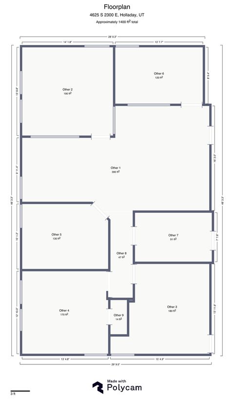 Tiny photo for 4625 S 2300 E, Holladay, UT 84117 (MLS # 2115999)