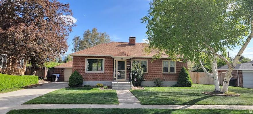 This super cute nicely maintained 3 bed 2 bath rambler is located in a great area of town and on a low traffic Circle. It has a lot of original charm and character plus is in move-in condition and ready for your personal touch. The large master bedroom has two closets and several windows letting in lots of natural light. There's a full bath upstairs and a 3/4 bath downstairs. Nice detached one car garage. Private fully fenced backyard with mountain views, garden area, large gazebo, and full auto sprinklers. There's many nice updates that are found throughout this darling home. Square footage figures are provided as a courtesy estimate only and were obtained from county records. Buyer is advised to obtain an independent measurement.