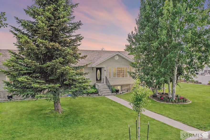 Welcome to your dream homestead! This stunning 7-bed, 5-bath country estate sits on 2 beautifully landscaped, unrestricted acres with nearly 4,000 sq ft of living space. The main home features two master suites, an updated kitchen with double ovens and sinks, a spacious family room with wood stove, two laundry rooms, and a new oversized back deck. Outside is a gardener's paradise-an established, income-producing garden, fruit trees, berries, herbs, and two greenhouses. Relax by the private fire pit, under the grape arbor, or near the tranquil water feature. A charming 1-bed, 1-bath guest cabin offers Airbnb or rental potential. The 26x40 heated shop with office, chicken coop with three pens, additional shed, lean-to with two insulated rooms, and a large paved driveway make this property ready for work or play. Private well, septic, new roof, and a 2-car garage complete the package. This is the perfect blend of country charm, luxury, and self-sufficiency-schedule your showing today!