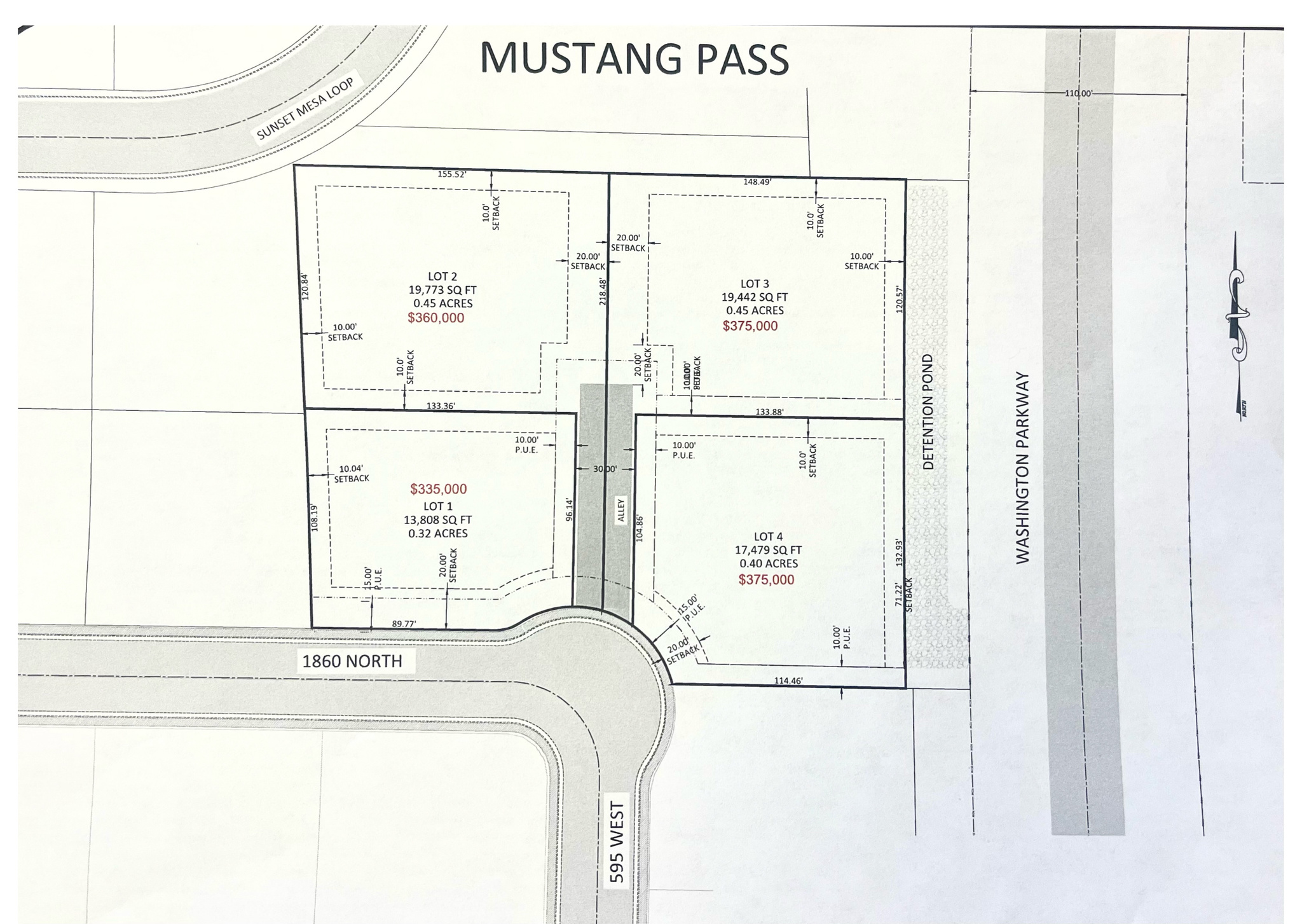 MUSTANG PASS - Land