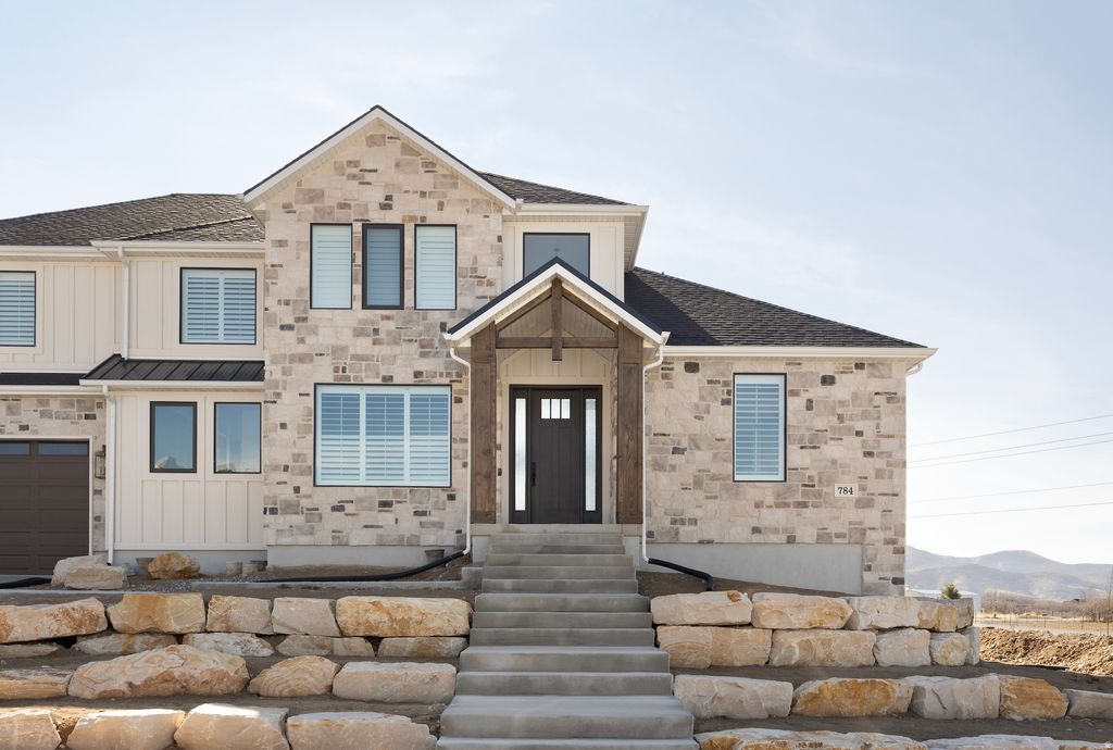 Photo of 8058 N BRISTLECONE RD #112, Eagle Mountain, UT 84005 (MLS # 2160662)