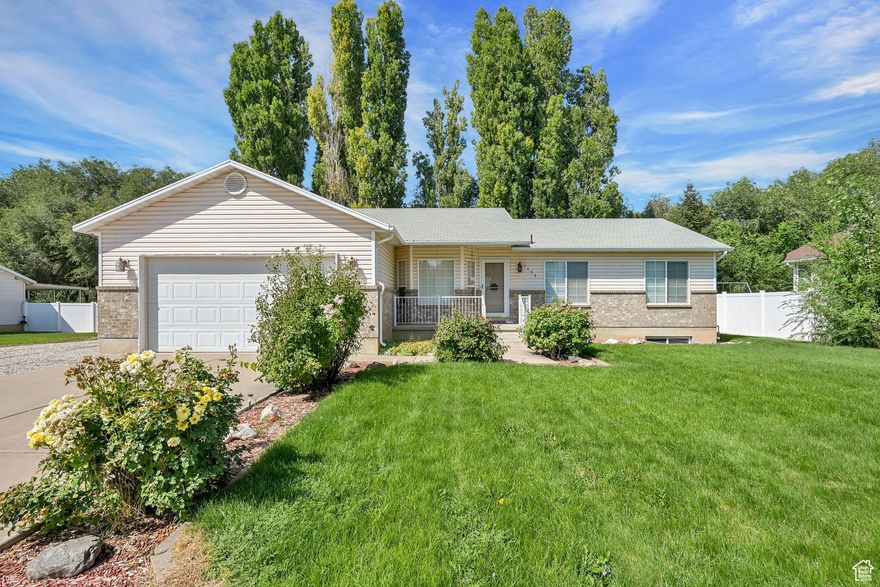 3-Bedroom Rambler in Prime Location! Welcome to this beautifully maintained home offering comfort and convenience. Featuring 3 spacious bedrooms, including a private primary suite, this home boasts an open floor plan perfect for modern living and entertaining. You'll love the updated kitchen that flows seamlessly into the living and dining areas. Enjoy the ease of main-level laundry and thoughtful layout with everything you need on one level. Step outside to a fully fenced backyard with mature shade trees, ideal for relaxing evenings or weekend BBQs. The home also offers RV parking, making it perfect for outdoor enthusiasts. Conveniently located in a quiet neighborhood just minutes from Hill Air Force Base, shopping, dining, and schools-this home truly has it all. Schedule your showing today!