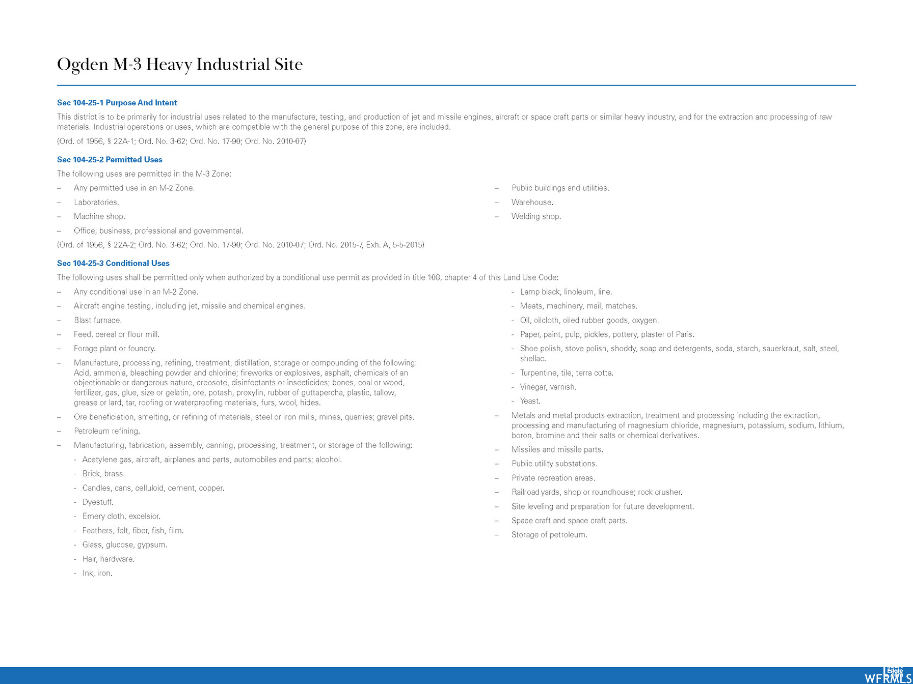 HOEWARD INDUSTRIAL - Land