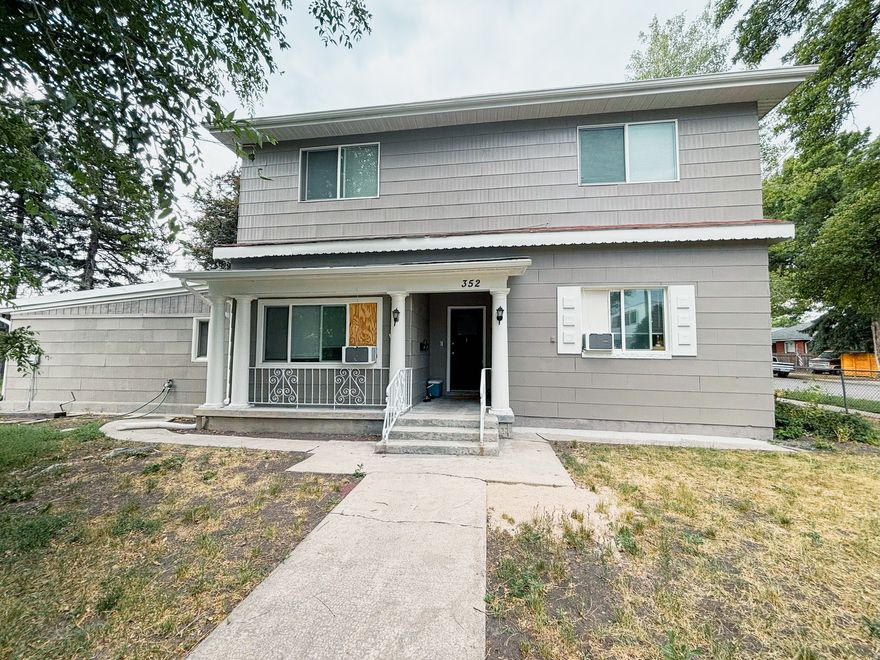 Check out this legal, non-conforming property that rents like a triplex! Features a mother-in-law apartment and excellent rental history - please make offer subject to inspection, 2 units are tenant occupied and can be shown upon received offer.  Excellent location with proximity to downtown, freeway access, and lots of conveniences. Large detached garage with additional storage. Both units are currently tenant-occupied, upstairs (2 bed) unit lease through August 2026. Listing photos are provided by property management at the most recent vacancy, property is occupied and current photos can be seen in attached property measurement report. Square footage figures are provided as a courtesy estimate only and were obtained from appraiser measurement in May 2025 - see attached footprint. Buyer is advised to obtain an independent measurement.