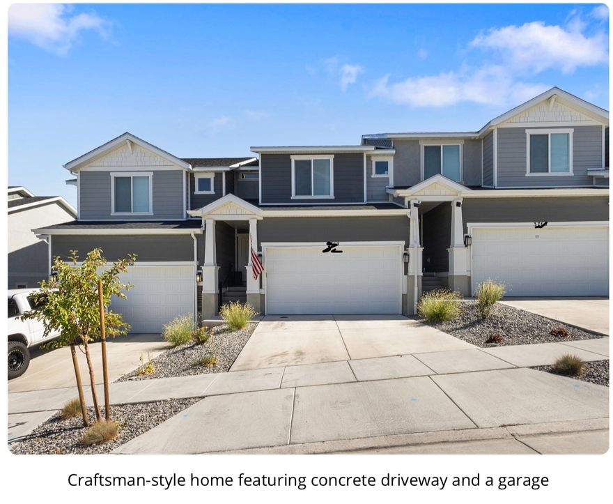 Open concept living with quartz countertops throughout, stainless-steel gas range and appliances; as well as quality laminate flooring on the main level, family room, dining room, and kitchen. Enjoy the outdoors with you private fenced patio.