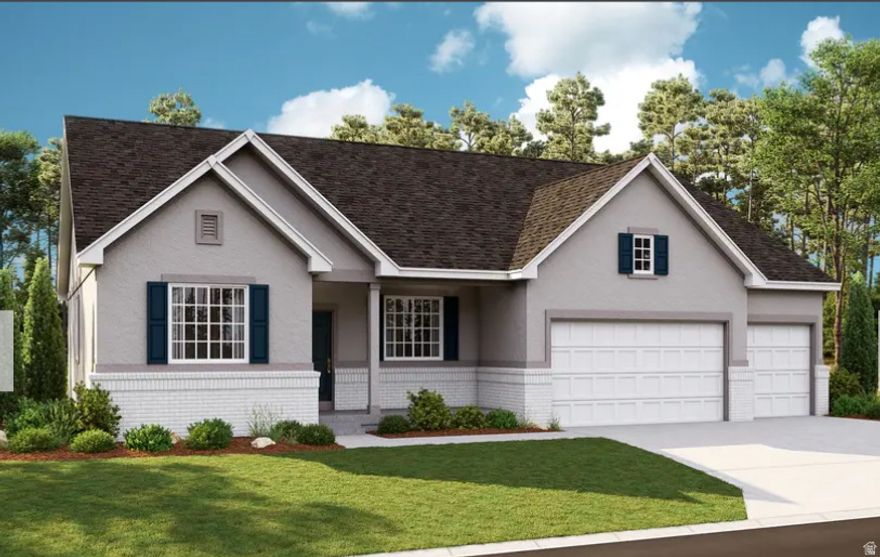 *** Contract on this home today and enjoy up to 3% of contracted price when using our preferred lender that can be used towards closing costs or rate buy down. *** A charming covered front porch welcomes guests to the ranch-style Helena II plan. Inside, you'll find a study, a spacious great room and a kitchen with a walk-in pantry, center island and sunroom. The lavish primary suite boasts a walk-in closet and a deluxe master bath and is separated from two additional bedrooms for privacy. Other highlights include a convenient powder room, an unfinished basement and a 3-car garage. Structural upgrades include a Deluxe Master Bath #1, Gourmet Kitchen, Sunroom, 8' Double French Doors at the study, Open Railing, Vaulted Ceiling at Great Room and 9' Ceilings and Wet Bar Pre-plumb in the Unfinished Basement.  Home Gallery upgrades include Quartz Countertops, Premier Cabinet Package, upgraded carpet in bedrooms, tile in bathrooms and laundry room and Wood Laminate Flooring everywhere else.  Pictures shown are of another Helena II home and are not exact representations of the home's interior and exterior design.