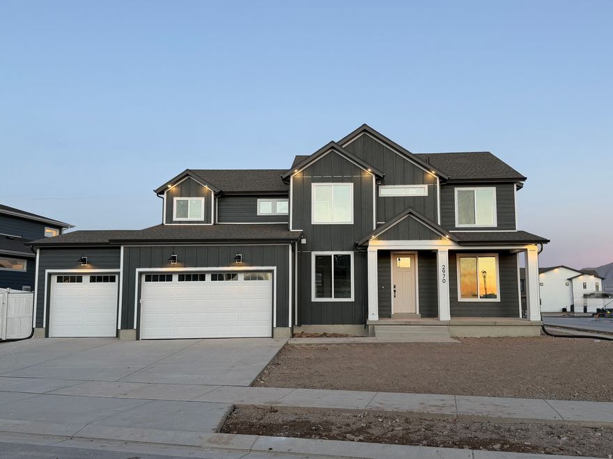 ** Complete by end of 2025 **The Aspen is a spacious, light-filled home with an open-concept design featuring a large kitchen with an island and walk-in pantry, a main-floor study and bedroom, and easy outdoor access through a patio off the dining room. The great room's soaring ceilings and numerous windows enhance the airy feel. Upstairs includes three bedrooms, two full baths, and a generous primary suite with a massive walk-in closet. With all bedrooms close together and a centrally located laundry room, the layout is especially convenient for families with young children.