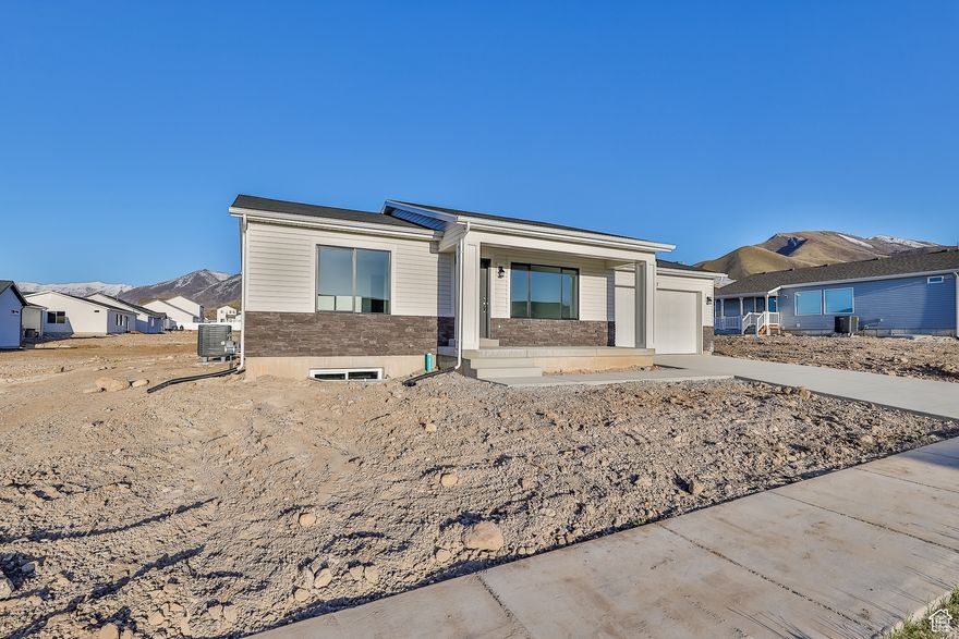 TO BE BUILT- Single Family Home at a Townhome Price.  This darling home is a 2 Bed, 1 bath with an unfinished basement, for room to grow. 2 car attached garage.  The front yard will be landscaped.  PREFERRED LENDER INCENTIVE $20,000 towards closing costs, 2-1 buydown or price reduction.    Come visit our model home at 1097 High Plains Drive - Open Tuesday-Friday from 3PM to 7PM and Saturday from 10AM to 4PM.     Ask about our accessory dwelling basement options and non-preferred lender incentive.  *photos of are not of the house on this lot.