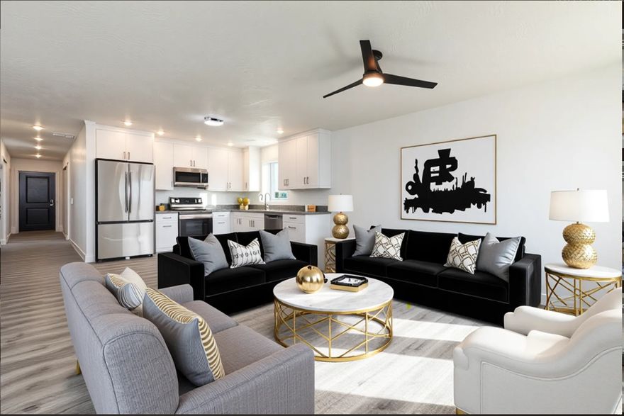 New 2026 3-Bedroom Townhome in Fredonia, AZ " Your Next New Home Awaits! This beautifully designed 3-bedroom, 2-bathroom townhome offers 1,253 square feet of comfortable and stylish living space. The modern layout is filled with natural light, complemented by sleek quartz countertops in the kitchen. The luxurious primary ensuite features a walk-in closet with custom built-ins, while the two additional bedrooms provide versatile space for family, guests, or a home office. A separate laundry room adds convenience, and the cozy covered patio is perfect for outdoor relaxation with sunsets and sunrises. An attached one-car garage completes this thoughtfully designed home. Ideally located, this property is just steps from the local park and school, with easy access to nearby national parks and trailheads for outdoor enthusiasts. Combining modern amenities with a prime location, this townhome is a perfect choice for anyone seeking both comfort and convenience. Contact us today to schedule your private showing. Buyer to verify all