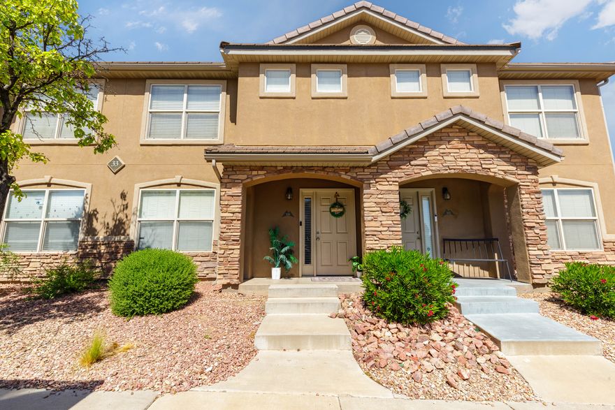 Beautiful 3-bedroom, 2.5-bathroom townhome in the desirable Hidden Valley community in St. George. This home features a spacious primary bedroom, functional layout, and comfortable living spaces throughout. Enjoy the convenience of a covered parking space and access to the community pool and pickleball court. Ideally located near shopping, dining, schools, and easy freeway access. A great opportunity for both owner-occupants and investors. Tenant occupied with a lease through 9/30/26.