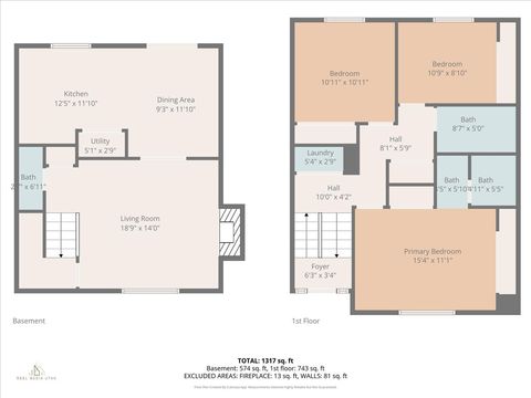 Tiny photo for 740 E BAKER DR, Midvale, UT 84047 (MLS # 2157191)