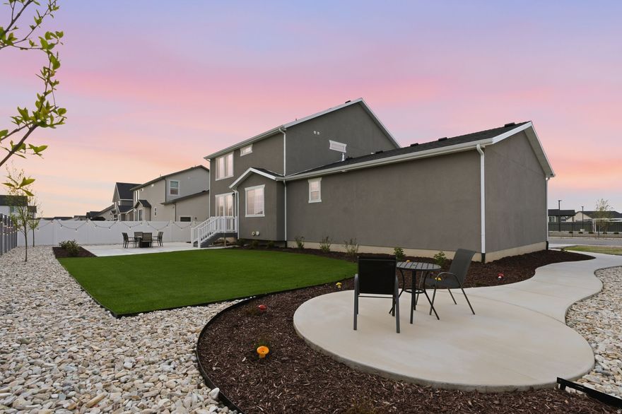 START AHEAD-NOT FROM SCRATCH Priced in line with base-level new builds in Clinton, this nearly new home stands out with upgrades already done, a beautiful xeriscaped backyard, and a $10,000 seller concession to help reduce your upfront costs or monthly payment. Enjoy a bright, open layout with finishes that go beyond builder-grade. The backyard is ready from day one, while the front and side yards are already underway-saving you time and expense compared to starting from a dirt lot. With over 4,000 sq ft and an unfinished basement, you have room to grow and customize without paying for finishes you may not choose. Additional upgrades, including a water softener system, superior garage door and electrical in basement, are already in place.  More complete, more value, same price point-Available now!