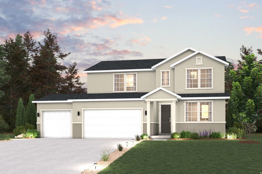 No HOA!!! Estimated to be finished in May. The Olympic plan at Sunset Flats offers a gourmet kitchen, included sunroom, and open-concept living perfect for everyday living and entertaining. Upstairs, enjoy a spacious owner's suite with dual vanities, soaking tub, separate shower, and walk-in closet. The unfinished 9' tall ceiling basement which adds flexibility for future space. The 3-car garage features an oversized third bay with a 10' tall garage door. Conveniently located minutes from shopping and restaurants.