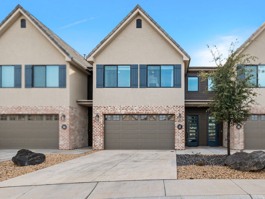 You found it! It's APPROVED FOR SHORT TERM RENTALS, long-term rentals, or full-time living giving you incredible flexibility. This beautifully maintained property is in Heritage Pointe a perfect location on the BEST side (westside) of Washington County, just a few minutes from Black Desert Resort, Snow Canyon State Park and endless outdoor recreation. Easily sleeps 10 with plenty of parking. It ALSO, comes turn key. Just pack a bag it is fully furnished, including patio furniture, HOT TUB, and bikes. Don't forget your swimming suit and your pickleball paddle because the community amenities include a swimming pool and pickleball court. You won't want to pass this up.