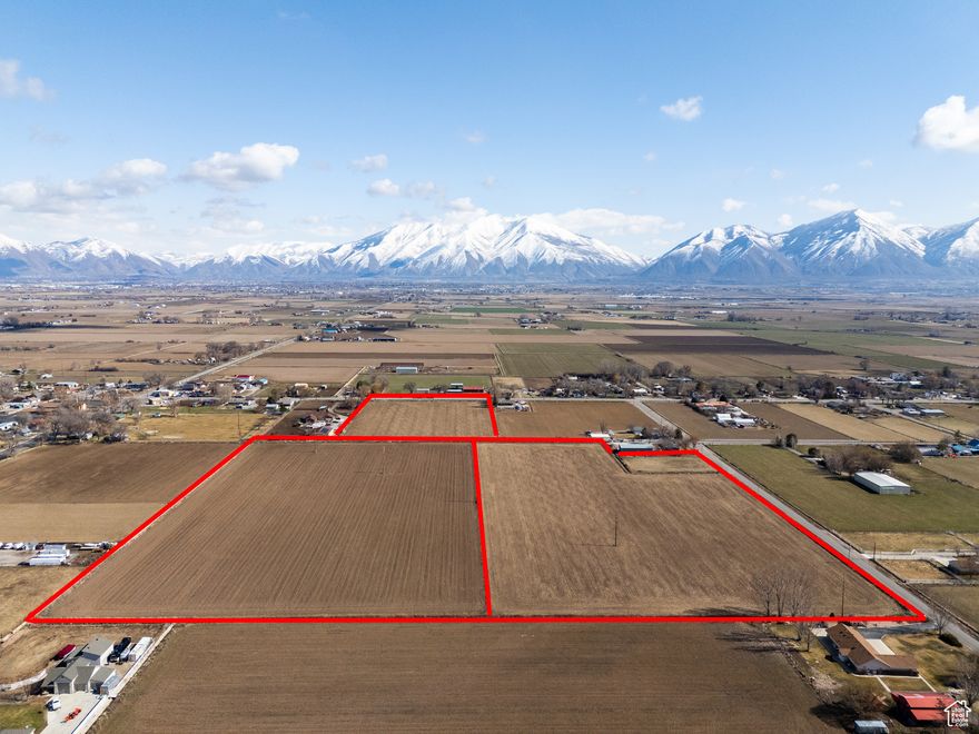 Sale includes Parcels 25:0430:009 (.23 acre)  25:0430:010 (11.29 acre) 25:043:0012 12.825 acres), & 25:043:0008 (5.95acres) Irrigation water included. In the heart of Benjamin, 4 Contiguous parcels totaling 30 acres of productive Ag Land for sale from multi generational owned farm is now available for a new legacy.   All listing information to be deemed accurate, buyer and agent to verify.