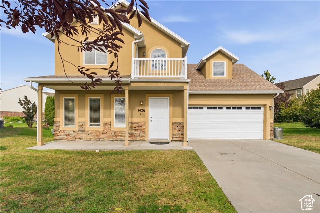 Photo of 1426 S HEATHER LN, Syracuse, UT 84075 (MLS # 2192741)