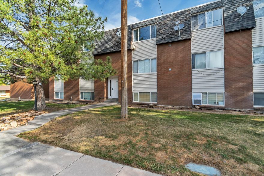 Don't miss this super clean Sandy condo priced under $300K! Located in a quiet, well-kept neighborhood, this move-in ready home comes fully equipped with all appliances-including washer and dryer. The kitchen shines with granite countertops, and the recently remodeled bathroom adds a fresh, modern touch. Conveniently close to shopping, schools, and freeway access. Bonus: HOA includes water, sewer, and garbage-making ownership even easier! Vacant and easy to show!