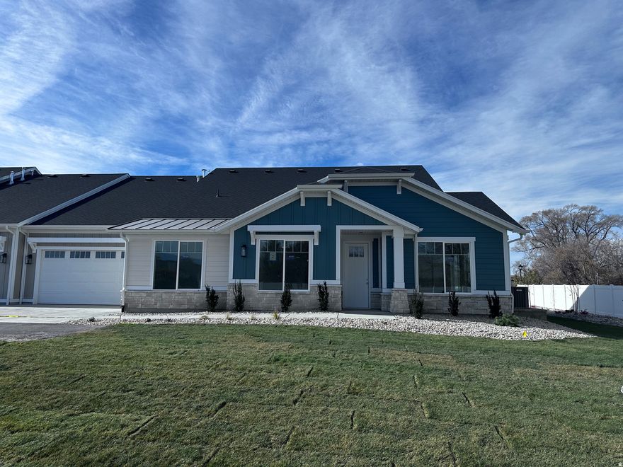 Welcome to The Cottages at Pearce Farm, Salt Lake Valley's newest gated 55+ community. Three amazing floor plans to choose from, four Architectural Style exterior options. We offer the perfect balance between expert design and personal choice. Our floor plans are designed with the needs of active adults in mind, combining smart layouts, high-quality construction, and the flexibility to personalize features. Each unit offers 372 sq. ft. of attic storage or the option to upgrade it to a bonus room for guests or hobbies. Experience the perfect balance of community connection, modern comfort, and timeless design at The Cottages at Pearce Farm. This home has many upgrades Fireplace, Kitchen under cabinet lighting, patio ceiling fan, laundry has upper cabinet and more. Check out our website at pearcefarm.com.