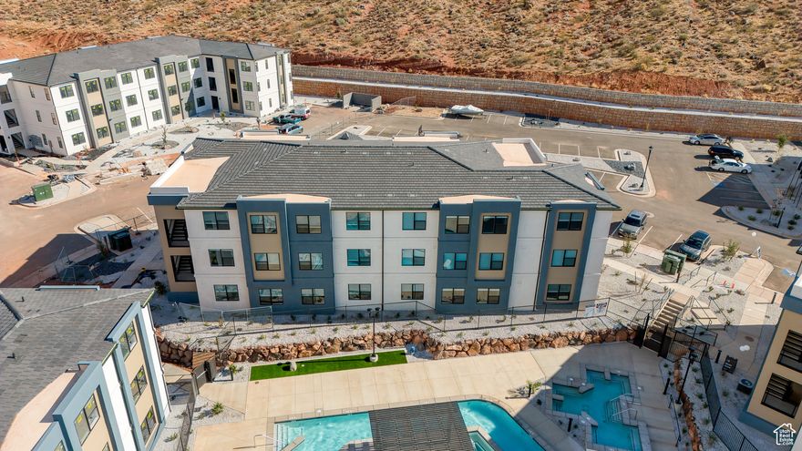 Escape to your perfect vacation retreat in this 3-bedroom, 3-bathroom condo at Terra. Designed for relaxation and adventure, this spacious condo offers modern finishes and an open floor plan, ideal for unwinding or entertaining. Whether you're enjoying the thoughtfully crafted living spaces or preparing meals in the beautifully designed kitchen, every detail is curated for your comfort. Step outside to experience resort-style amenities, including a sparkling pool, lazy river, and pickleball courts, or explore the nearby wonders of Zion National Park, Sand Hollow, and Quail Creek. At Terra, every day feels like a getaway.