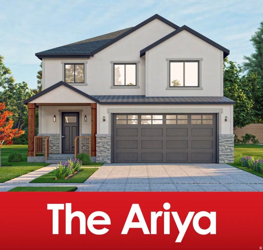 THE ARIYA- TO BE BUILT! Located in the new elite community of The Manti Temple View Estates. This home is one you don't want to miss out on. The views are stunning in every direction. Views of the Manti Temple and the La Sal Mountain Range. This custom built home is to be built to a high standard and quality. No details will be left out. Kitchen is large and open to the family room giving the best space to gather with family and friends. Kitchen is a dream with custom knotty alder cabinets with soft close doors and drawers. solid surface counter tops, tile backsplash, double ovens, large pantry. Fireplace is beautiful with custom mantle and shelving. Large master bed and bath with separate tub and shower and walk in closet. Option to finish basement to include 1 bedroom and 1 bathroom for $625,000. This area has many recreational activities to be enjoyed such as Manti City Pool, Palisades Lake State Park, Skyline drive for your ATV enthusiast, Many hiking and biking trails as well. Come and enjoy it all here in the peaceful valley of Sanpete County. Taxes have not yet been assessed. Buyer and buyer's agent/broker to verify all information.