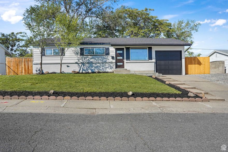 Nicely updated 6 bedroom home with 2 full bathrooms. The kitchen has ss appliances and new granite counter top, new sink and disposal. The kitchen has tile floor. New LVP flooring and new carpet. New interior and exterior paint. Both bathrooms have tile surrounding the tubs with new vanities and hardware. The furnace and A/C are both new. Large bedrooms with double pane Egress windows in all 3 basement bedrooms, with a large family room. Plenty of room in this home. Large fenced back yard. Clean and ready to move in shows a 10 plus.