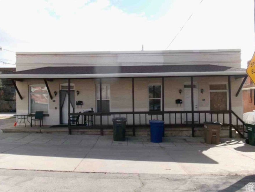 Duplex with large units, separate gas and electric meters, double pane windows, tiled kitchens and bathrooms,washers and dryers, furnaces and air conditioners new in 2022. Square footage figures are provided as courtesy estimate only. Buyer is encouraged to verify all listing information.