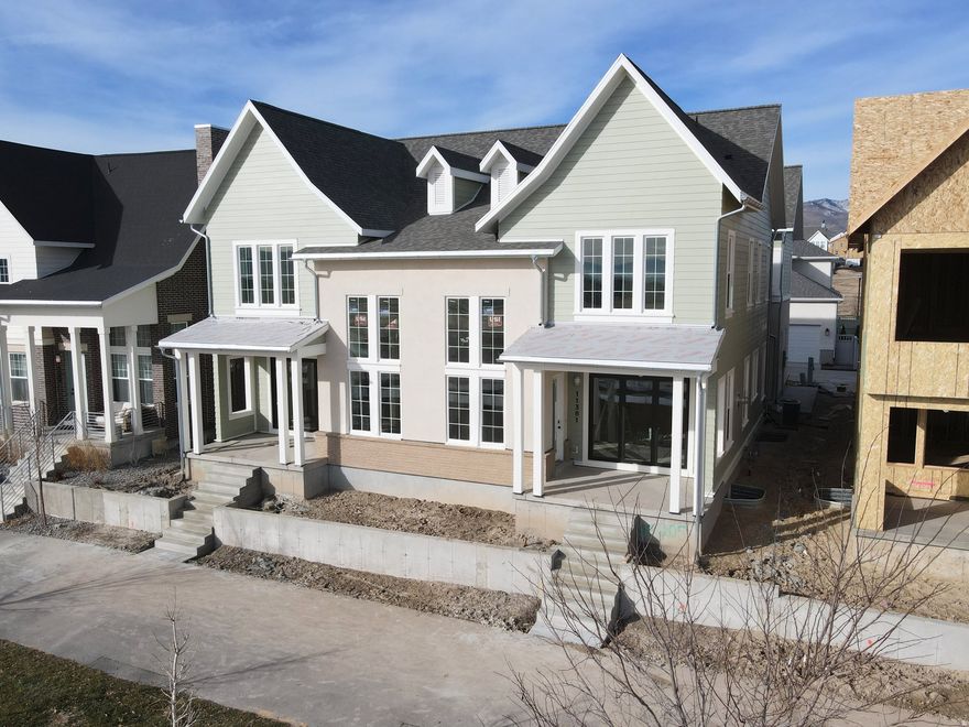 Brand-new home with a FINISHED BASEMENT along with the premium waterfront lot with a spacious 3 car garage is nearing completion! This plan offers the perfect blend of versatility and comfort, designed with indoor/outdoor in mind. The main living area is thoughtfully designed with a seamless flow with sliding doors to the large porch, a spacious walk-in pantry and an upper deck with a pergola off the Primary bedroom. This plan offers the option of an approved rentable apartment (ADU) Whether you're looking for a flexible living solution, a dedicated guest space, or room to grow, the Birmingham plan delivers it all. Current list price is an UNFINSHED ADU. *$10,000 Preferred Lender Incentive towards rate buy down/closing cost!