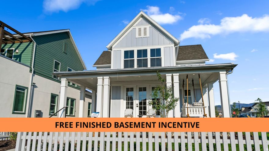 FREE Finished Basement Through the End of 2025! Be one of our first two buyers to take advantage of this Holmes for the Holidays special on our most popular London plan.  The London features 3 bedrooms, 2.5 bathrooms, a spacious chef's kitchen, open-concept living and dining areas, and a private den. The light-filled family room offers abundant natural light, while the primary suite includes a walk-in shower and generous closet space.  Enjoy outdoor living with a private side patio and large side yard, plus a 2-car garage (optional 3-car garage). The finished basement adds incredible value, offering a 4th bedroom, full bathroom, and large family room.  Conveniently located near parks, schools, and all the amenities Daybreak has to offer. London model located in Daybreak by the Watercourse.