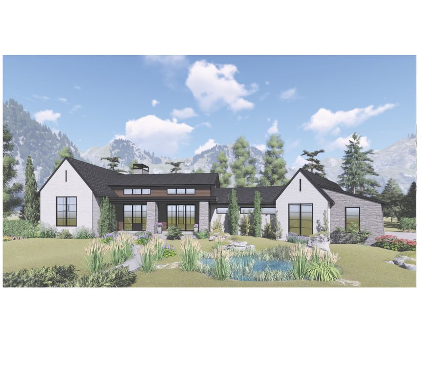 Set on a spacious one-acre lot with sweeping views of Heber Valley, this thoughtfully designed home blends modern mountain architecture with timeless comfort. The home offers 4 bedrooms and 3 bathrooms, providing a flexible and functional floor plan ideal for full-time living or a mountain retreat. This home is to be built by Anthem Homes, a trusted local builder known for quality craftsmanship and attention to detail. Images are for example purposes only, showcasing possible architectural style and finishes. Buyers will enjoy fully custom build options, allowing personalization of floor plans, finishes, and details to suit individual preferences and lifestyle needs. Final exterior colors and materials are subject to HOA architectural guidelines.With ample space, stunning valley views, and the opportunity to build a truly custom home, this property offers a rare chance to create a mountain residence tailored perfectly to you in the heart of Heber Valley. *Estimated Taxes are based off of the lot only and will be subject to change when a home is completed.