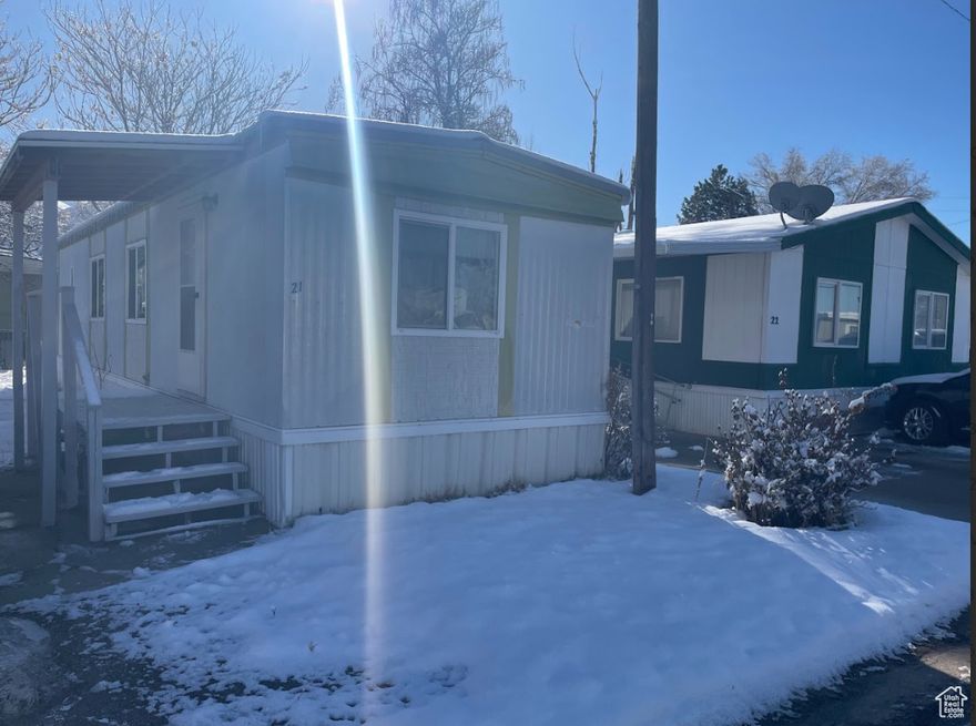 ***HOME MUST BE MOVED***  move this to your own land.  Park has information on moving companies.   DO NOT ASK AGENT SPECIFICS ABOUT THE UNDER CARRIAGE OR ROOF LOAD. WE ALSO WILL NOT GIVE MOVER QUOTES. HOME HAS TENANTS AND SHOWINGS ARE LIMITED. PURCHASE TO BE IN THE SUMMER. Buyer and Buyer Agent to verify all.