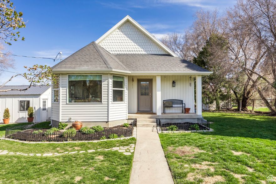 It's rare to find a home with this much land, character, and versatility all in one package. Set on 2.91 fully fenced acres, this cozy, updated farmhouse offers incredible views of the entire Wasatch Back, including breathtaking Mt. Timpanogos. The property has all the charm of country living-complete with a chicken coop, fenced areas for animals, a seasonal stream, and even a motocross track-while still offering modern comforts and thoughtful updates throughout. Inside, you'll find hardwood floors, fresh paint, and an open, inviting layout perfect for entertaining. A detached office provides the ideal work-from-home setup, and there's plenty of space for RV parking, outdoor gatherings around the fire pit, and more. Properties like this don't come along often-especially with this much usable land, privacy, and proximity to everything Midway and Park City have to offer. Enjoy world-class skiing, golf, dining, lakes, ATV trails, and endless year-round recreation just minutes from your doorstep. Whether you're dreaming of a hobby farm, a peaceful retreat, or a home base for adventure, this one checks all the boxes.