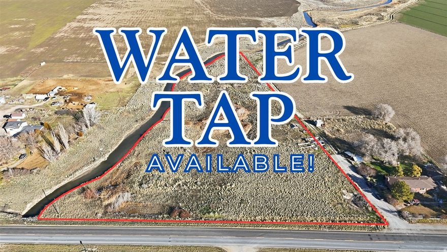 Water Tap is available and is the last tap to be approved for the unforeseeable future by West Corinne Water Company. Bring an offer! Motivated seller! Rare 5-acre parcel in serene Corinne, Box Elder County with year-round Sulphur Creek bordering the property. Zoned agricultural and currently in Greenbelt status, this land is priced for residential lot(s) and offers stunning mountain views and a peaceful rural setting.  Creekside properties like this are truly rare.