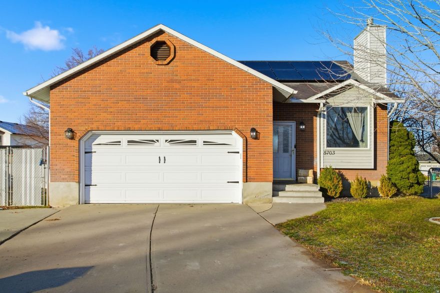 This home offers exceptional value with fully paid-off solar, providing energy efficiency and reduced monthly utility costs. Situated on a quiet, peaceful street, the property features a fully fenced yard that can be enjoyed from the private deck. A newer water heater adds reliability and everyday comfort, while the home's prime location places a neighborhood park just around the corner for easy access to recreation and additional green space. 4th bedroom downstairs does not have a window