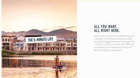 Tiny photo for 5263 W REVENTON RD S #103, South Jordan, UT 84009 (MLS # 2120925)