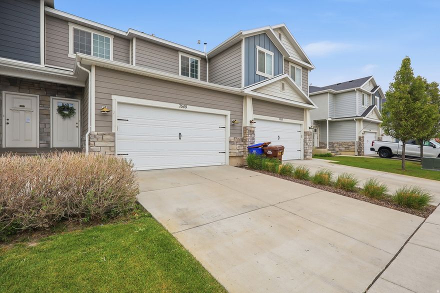 Come check out this 4-bedroom townhome in the heart of West Utah County's booming growth! This well-designed home features a functional open layout, a newly finished basement for extra living space, a 2-car garage, and upgraded granite countertops.  Enjoy additional upgrades including a reverse osmosis (RO) water system and a newer water softener. Step outside to a private fenced backyard-perfect for relaxing or entertaining.  The low HOA includes access to a clubhouse, fitness center, walking paths, and nearby parks. No rent cap! Conveniently located near Saratoga Springs shopping-including Costco, TJ Maxx, Hobby Lobby, Smith's, and Home Depot-and within 15 minutes of golf courses, new schools, the new LDS Temple, and the growing dining, shopping, and business corridor along Redwood Road. View 3D tour.