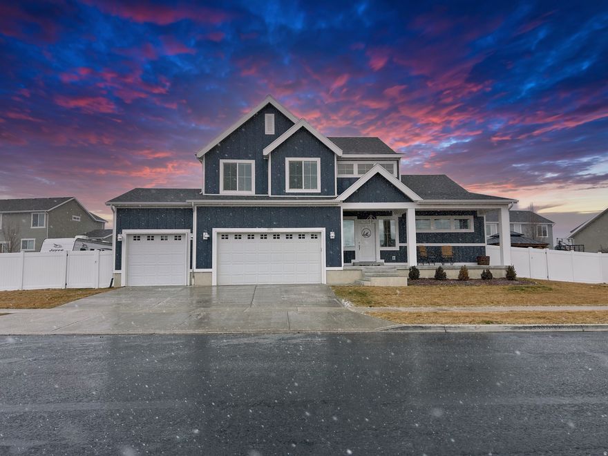 Right around the corner from Springside Elementary and Patriot Park, you can walk the kids to school and the park without loading everyone into the car. And for just $62/month, you get access to the community clubhouse and pool... so summer is handled. Inside you've got an open floor plan with a main-level primary suite (because that's the move). The kitchen is highly upgraded and opens perfectly into the main living space - ideal for real life, not just photos. Upstairs: 2 bedrooms + a big loft that could easily be a 3rd bedroom, office, or flex space. Basement is already 40% finished with 2 large bedrooms, a full bath, and a small office - giving you space now and room to build more equity later. Fully fenced yard. Tons of room for RV parking. Great layout. Great location. This one just hits.