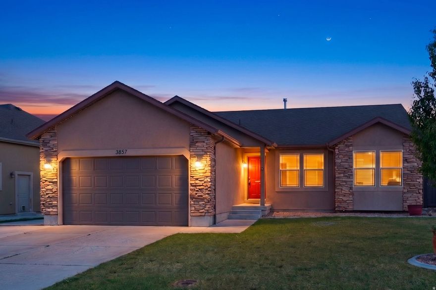 Welcome to this adorable single-family home in the Ranches area of Eagle Mountain, where space, comfort, and community come together! Featuring six bedrooms and three full bathrooms, this home offers the flexibility today's buyers are looking for-whether you need room to grow, work from home, or host guests.  Step inside to a brand-new kitchen that shines with modern finishes, complemented by new flooring and some fresh paint, creating a bright and inviting atmosphere throughout. You'll love the generous storage space, making it easy to stay organized no matter your lifestyle.  Situated in a family-friendly neighborhood, this home is perfect for enjoying everything Eagle Mountain is known for-open skies, nearby parks, trails, and a strong sense of community. With extra parking and a layout designed for entertaining and everyday living, there's plenty of room for gatherings, game nights, and making lasting memories.  If you've been looking for space, updates, and that Eagle Mountain lifestyle-this is the one you've been waiting for!