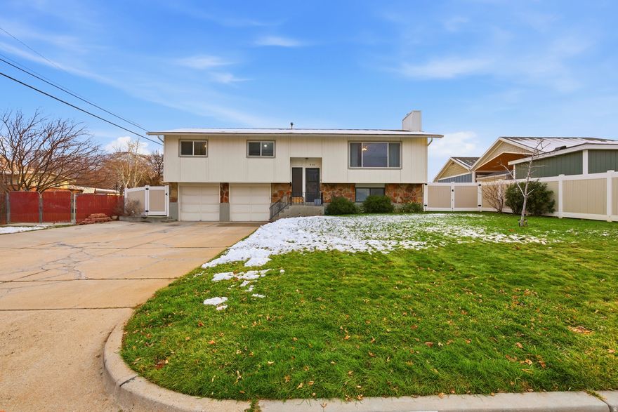 Welcome home to this well-maintained 3-bed, 3-bath Brigham City charmer on a spacious .23-acre lot with amazing mountain views. Offering 2,130 sq ft and an opportunity to easily create a 4th bedroom, this home provides flexibility for growing households or those needing extra space.  Inside, you'll find a bright layout with updated flooring in the bathrooms, generous living areas, extra storage throughout, and well-kept interiors. Outside, enjoy a large fenced backyard with room to play, garden, or entertain. The lot includes a vegetable garden, apple and pear tree, and plenty of parking.  Located near parks and schools, this is an ideal spot for anyone seeking space, views, and a home that's been truly cared for. Come see why this neighborhood is so loved.  Square footage figures are provided as a courtesy estimate only and were obtained from county records.  Buyer is advised to obtain an independent measurement.