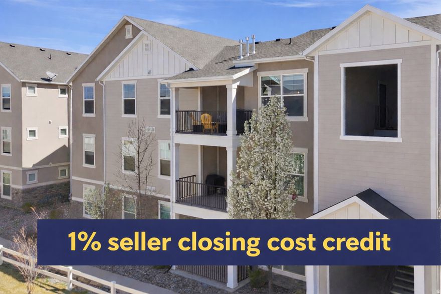 Seller offering 1% towards buyer's closing costs. Beautifully updated Herriman condo that feels like new. Recent upgrades include LVP flooring, new carpet, and fresh paint throughout, creating a clean and modern interior. This top floor unit features vaulted ceilings with no upstairs neighbors, adding both privacy and a spacious feel. The covered patio offers a peaceful setting overlooking the walking path with mountain views beyond.  All appliances are included, making this home truly move-in ready and easy to enjoy from day one. A one car garage with additional storage space plus a dedicated parking spot directly in front provide convenience and functionality. Enjoy access to community amenities including a pool, and playground.   Great location with close access to shopping and the Mountain View Corridor for an easy commute.  Square footage figures are provided as a courtesy estimate only and were obtained from county records .  Buyer to verify all.