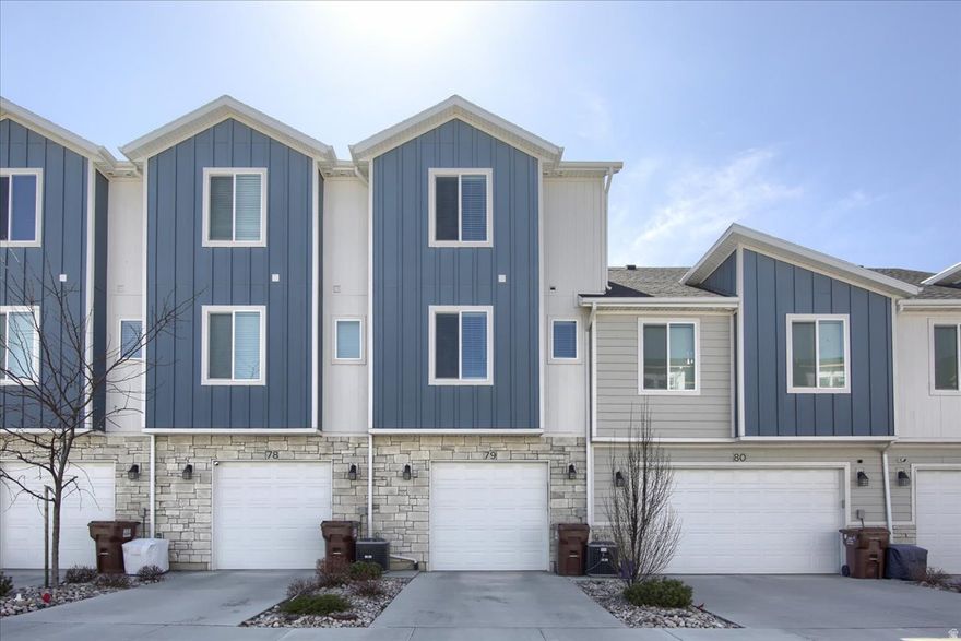 Built in 2020, this beautiful North Ogden townhome offers modern living with stunning mountain surroundings. The open layout is filled with natural light and features stylish finishes, including quartz countertops, durable LVP flooring, and a spacious primary suite with a private bath. Designed for easy living and entertaining, the home flows comfortably from kitchen to living spaces while large windows frame the Wasatch mountain views. Enjoy a vibrant community lifestyle with great HOA amenities: clubhouse, fitness center, walking trails, pickleball courts, playgrounds, and more. Low-maintenance living in a location that keeps you close to outdoor recreation, shopping, and dining-this is North Ogden living at its best