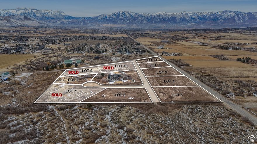 Beautiful views of Timpanogos. Brand new subdivision with no CCRs or HOA fees. Brand new street, new asphalt. All hookups ready.