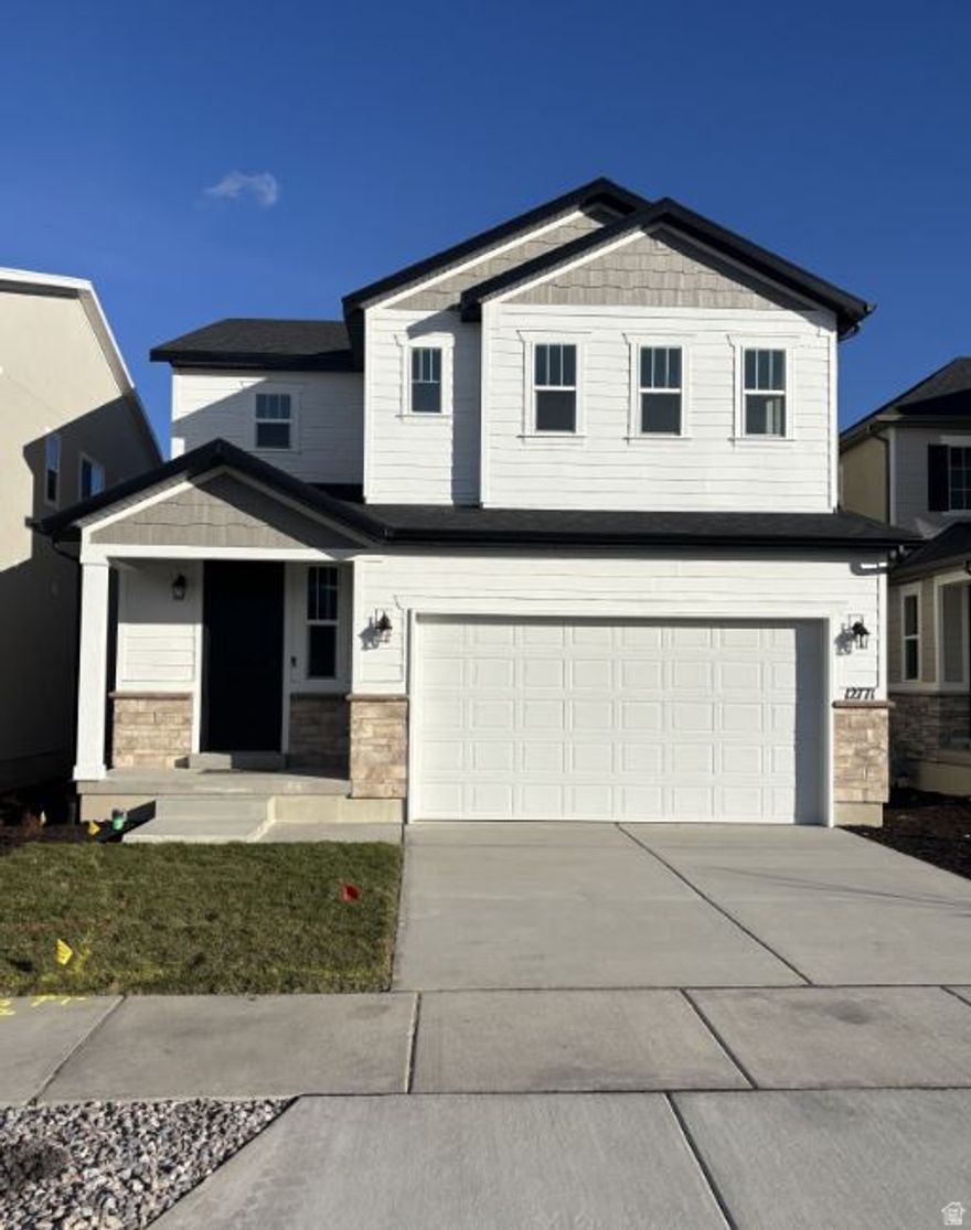 ***MOVE IN READY HOME*** Qualify for a rate as low as 3.75% 5/1 ARM OR 4.5% fixed 30yr FHA/VA. Rates are tied to using our preferred lender & insurance & credentials (free basement not included in this offer) Contact us today to learn more and schedule a tour! CONTRACT today & through 12/7/25 & Close by 12/31/25***The two vaulted entry of the Leah floor plan provides a warm & spacious feel to the home. The main floor of the Leah plan boasts a generous dining room, a great room with a fireplace and a charming kitchen with a spacious island and walk-in pantry. You'll also appreciate the convenient mudroom and powder room and covered back patio. Upstairs, enjoy four bedrooms & 2 full baths. The relaxing primary suite has a separate tub/shower combo and large walk-in closet. Basement is unfinished and provides space for storage. Quartz countertops throughout home and lvp flooring on main areas. Minutes away from shopping, food, entertainment, schools. Pictures provided are of a model home and are not a direct representation of home for interior design and colors. Buyer to verify square footage.