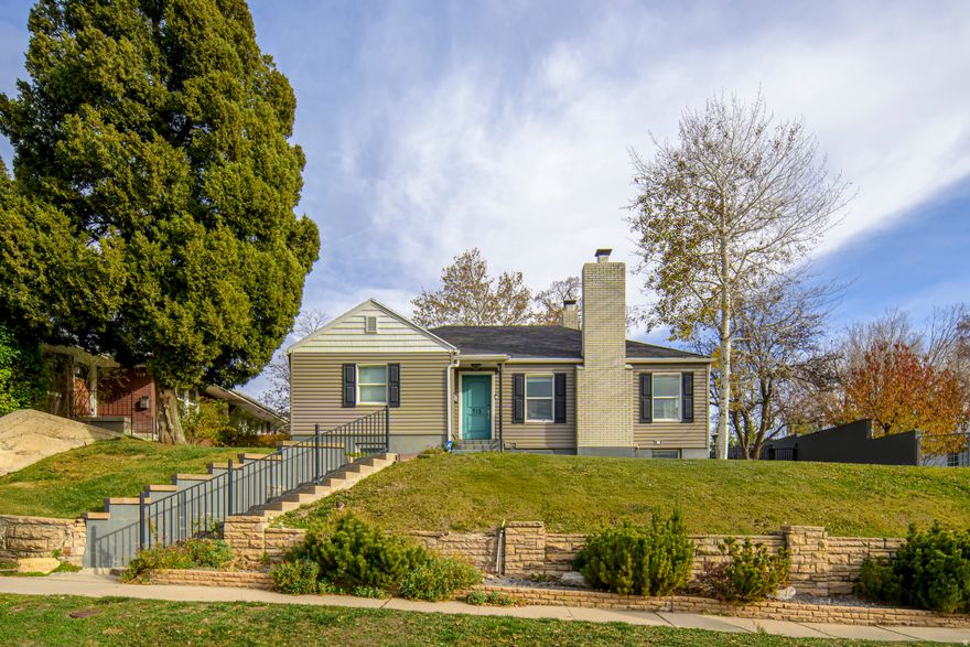 Welcome Home to this beautiful Oasis in the city!  With more than 2200 square feet on the main floor, this 4 bed/3.5 bath is a Rare Downtown Gem.  Just above the 9th and 9th shopping district and located in a quiet neighborhood with easy access to eateries, schools, Trax, and the University of Utah. If you are ready for city living at its best, step inside and feel how open this home is. Large front rooms capture city views, and the kitchen, dining area, and great room all flow together with direct access to the back and side yard for summer dinners and gatherings. The spacious outdoor spaces match the easy indoor flow. A large deck offers city views. There is a lawn for pets and kids, plus sheds for tools, bikes, and toys. To top it off, you get a full two-car garage and extra parking for up to four more cars or your recreational gear. Square footage figures are provided as a courtesy estimate only and were obtained from county records . Buyer is advised to obtain an independent measurement.