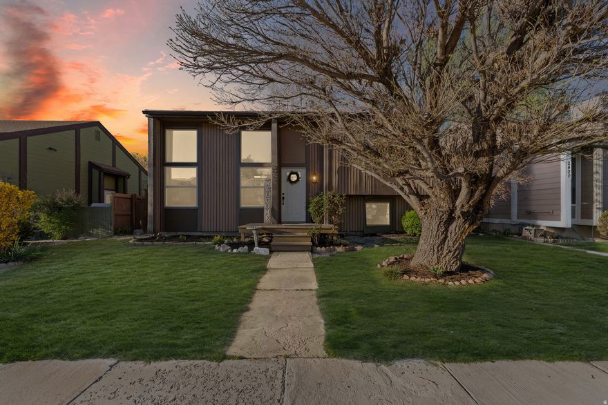 Unbelievable Opportunity! This beautifully fully renovated home is the perfect blend of style, comfort, and versatility. As you enter, you're welcomed by a stunning living room featuring soaring ceilings, abundant natural light, and a striking accent wall that creates an inviting and modern atmosphere. Upstairs, you'll find a spacious and elegant kitchen designed to impress, complete with ample cabinetry, sleek white quartz countertops, and a layout perfect for both everyday living and entertaining. This level also offers two generously sized bedrooms and a beautifully updated bathroom featuring an oversized tile shower, along with convenient stackable laundry. The lower level provides incredible potential with its own private entrance-ideal for a mother-in-law apartment or rental opportunity. It includes a full kitchen, two bedrooms, a full bathroom, and its own stackable laundry, offering flexibility for multigenerational living or additional income. This home truly has it all-style, function, and opportunity. Don't miss your chance to see it-schedule your private showing today! Square footage figures are provided as a courtesy estimate only and were obtained from County Records.  Buyer to verify all.