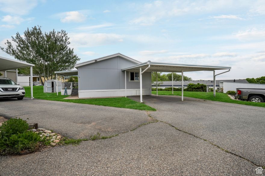 Spacious comfort meets an unbeatable value! Step into your dream home with this stunning 4-bedroom, 2-bath double wide mobile home -- perfect for growing families or those who love to entertain! With an open-concept layout, and room to live, work, and play, this beauty won't last long. Conveniently located close to shopping, schools, restaurants, and I-15. Own the space you deserve -- without breaking the bank!  Ready to move in? Schedule your tour today!